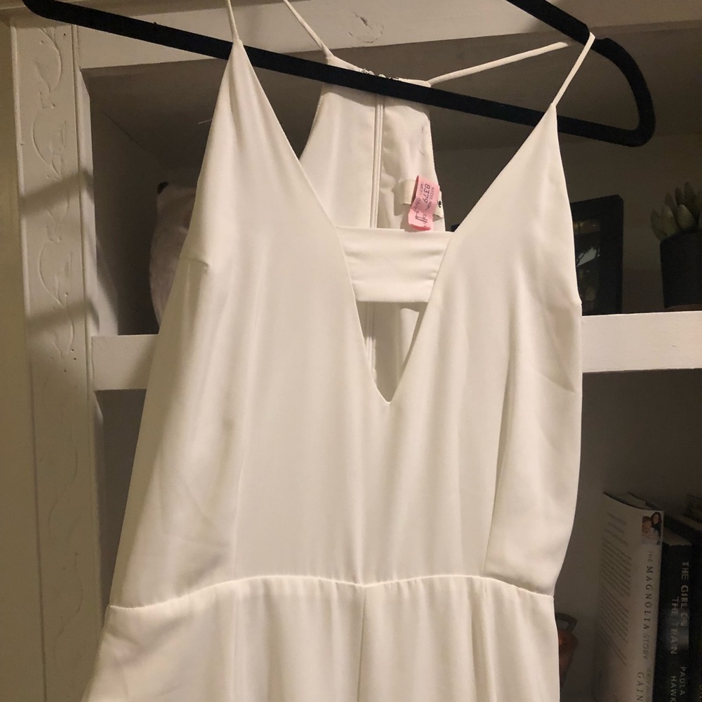 White Jumpsuit - Size Small